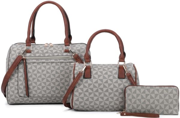 SJ2056-T3 CF 2 HANDBAGS WITH 1 WALLET