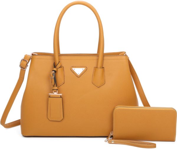 SZ2326-T2 YL HANDBAG WITH WALLET SET