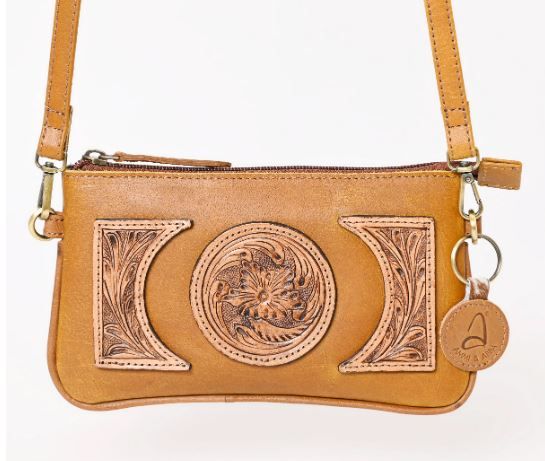 A&A-990 TN  Montana West 100% Genuine Hair-On Cowhide Leather Crossbody