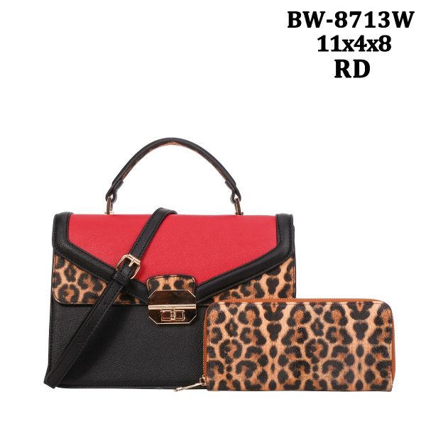 BW-8713W RD LEOERD WITH WALLET