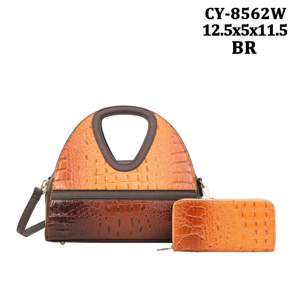 CY-8562W BL CORCO BAG WITH WALLET