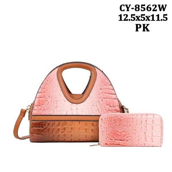 CY-8562W PK CORCO BAG WITH WALLET