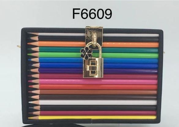 F6609 BK PENCIL BOX BAG