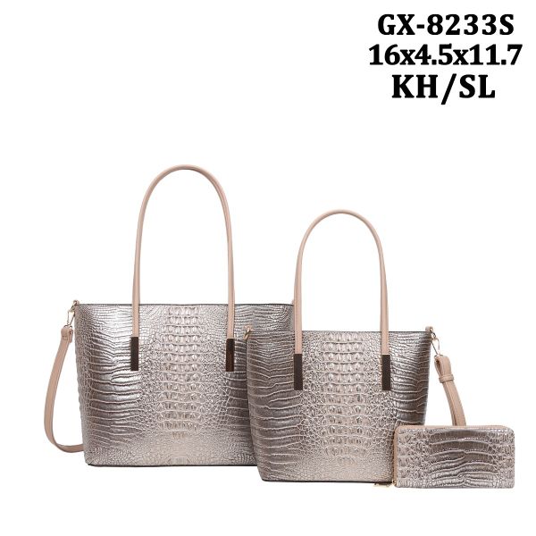 GX-8233S KH/SL DESIGNER 2 HANDBAG AND WALLET