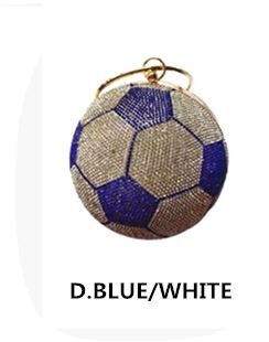 6680 BL/WT SOCCER BALL BAG