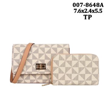 007-8648A TP MONOGRAM WITH WALLET