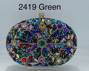 G2419 GN BLING EVENNING BAG