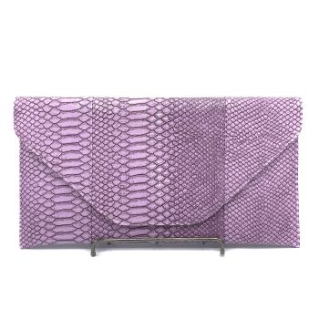 7010NK2 PP SNAKE SKIN CLUCH BAG