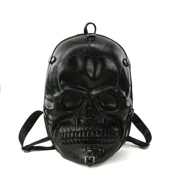 80404UB BK SCARY SKULL BACKPACK
