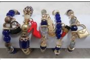 BR5902 BL 5 STRANDS BRACELET