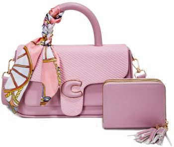 PU902-M2 B PK DESIGNER BAG WITH WALLET