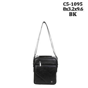 C5-1095 BLK TRAVEL MESSINGER BAG