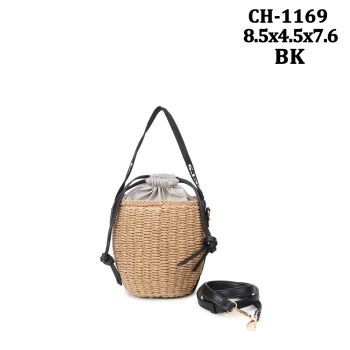 CH-1169 BK STREW CROSS BODY  BAG 