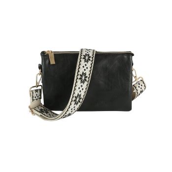 CQF019-Z BK CROSS BODY BAG