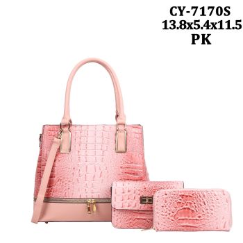 CY-7170S PK CROCO 3PC SETS