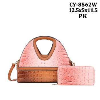 CY-8562W PK CORCO BAG WITH WALLET