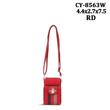 DM-8640 RD PHONE CASE CROSBODY BAG