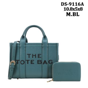 DS-9116A MBL THE TOTE BAG WITH WALLET