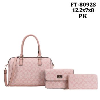 FT-8092S PK MONO GLAM 3PC SET