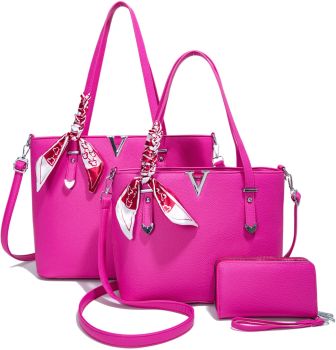 LF305-T3 FU 2 HANDBAG WITH WALLET SET