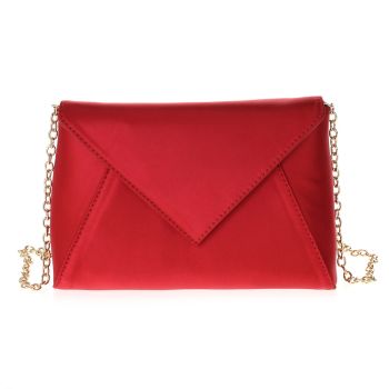 HD3944 RD SATIN EVENNING BAG