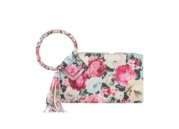 JY-0411FW BL FLORAL CLUCH