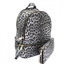 LE1062W BK LEPERD WITH WALLET
