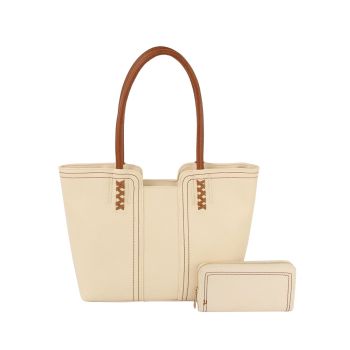 LHU522-1W-Z BG DESIGNER SHOPPING BAG WITH WALLET