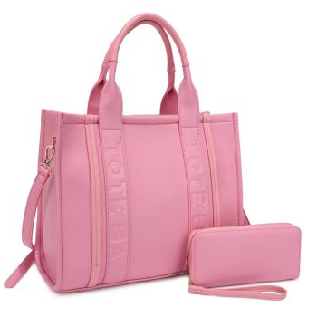 MS-31421 BPK TOTE BAG WITH WALLET