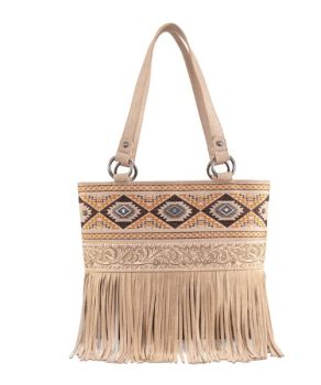 MW1330G-8317 TN Montana West Tooled/Embroidered Collection Concealed Carry Tote