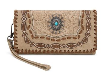MW1331-W018 TN Montana West Concho Collection Wallet