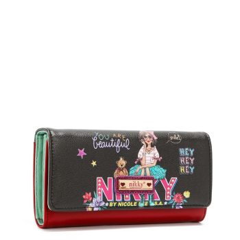 NK20375 EYE CONTA TRIFOLD WALLET
