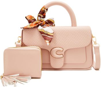 PU902-M2 PK DESIGNER BAG WITH WALLET