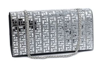 QJ4905 BK EVENNING BAG