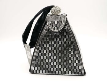 QX117 BK EVENNING BAG