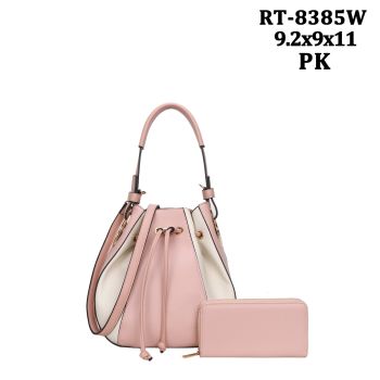 RT-8385W PK FASHION DESIGNER BAG WITH WALLET