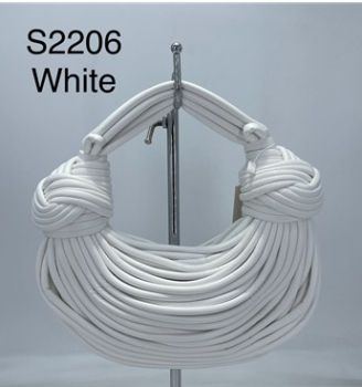 S2206 WT DESIGNER KNOTS STRIP BAG