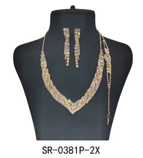 SR-0381P-2X POST NECKLACE SET