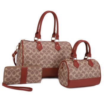 UM-31483 SET TP MONO GLAM 2 PURSE WITH WALLET