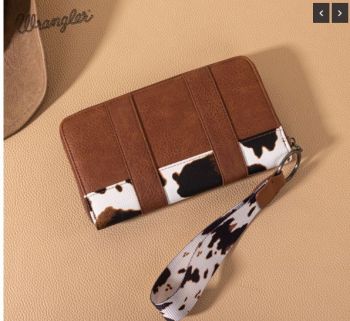 WG102-W006 BR Wrangler Cow Print Wall