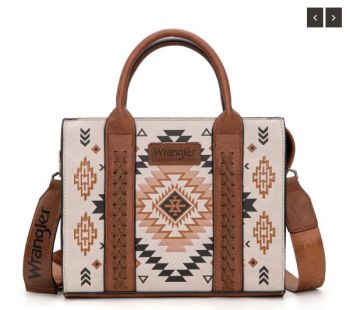 WG2206-8120S TN Wrangler Aztec Pattern Print -Tote/Crossbody