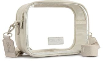 WG229-603 BG Wrangler Clear Crossbody Bag/Stadium Bag
