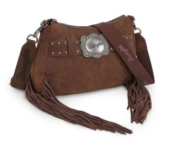 WG241-2022 CF Wrangler Fringe Buckle Hobo Bag/Crossbody Bag