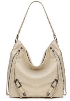 WG245-918 BG Wrangler Buckle Hobo/Crossbody Bag