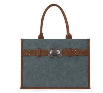 WG250G-8119 JN Wrangler Buckle Concealed Carry Large Tote