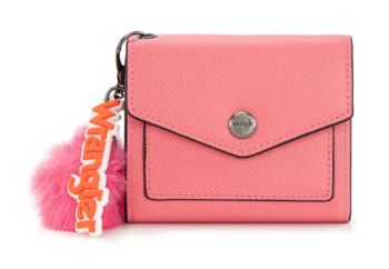 WG274-W079 PH Wrangler Tri-Fold Wallet with Keyring Pom Pom