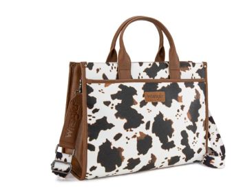 WG288-8119COW-BR Wrangler Carry-All Large Tote Work Tote 