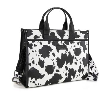 WG288-8119COW-BK Wrangler Carry-All Large Tote Work Tote 