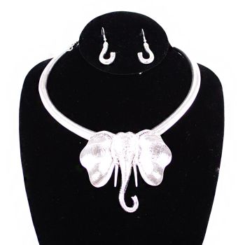 YNE3852 S ELEPHANT NECKLACE SET