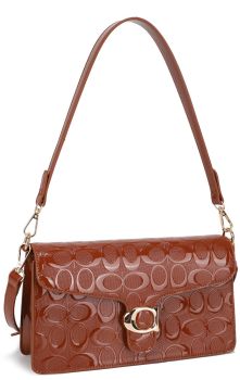 ZM-20723A CG PATENT CROSSBODY BAG